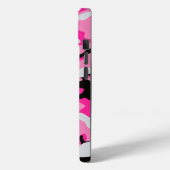 Roze Camouflagepatroon Case-Mate iPhone Case (Achterkant / Links)