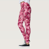 Roze Camouflageprint Leggings (Links)