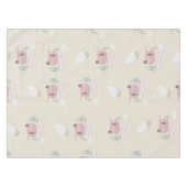 Roze Camper Aardse Patroon   Tafelkleed (Voorkant (Horizontaal))