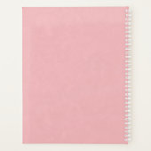 Roze  Camper, Happy Campers Planner (Achterkant)