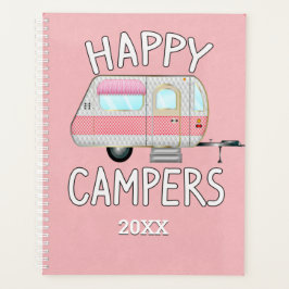 Roze  Camper, Happy Campers Planner