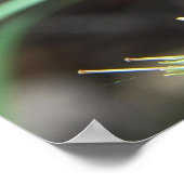 Roze Candelabra Primula Floral Poster (Hoek)