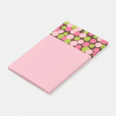 Roze Candy Stippen Post It Notities Post-it® Notes (Schuin)