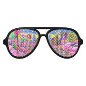 Roze Candyland Aviator Zonnebril