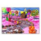 Roze Candyland Kaart (Voorkant)