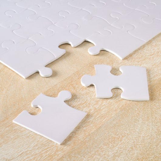 Roze Canterbury Bells Legpuzzel (Zijkant)