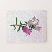 Roze Canterbury Bells Legpuzzel (Horizontaal)