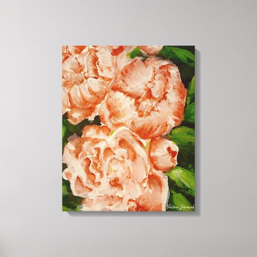 Roze Canvas Afdruk (Voorkant)