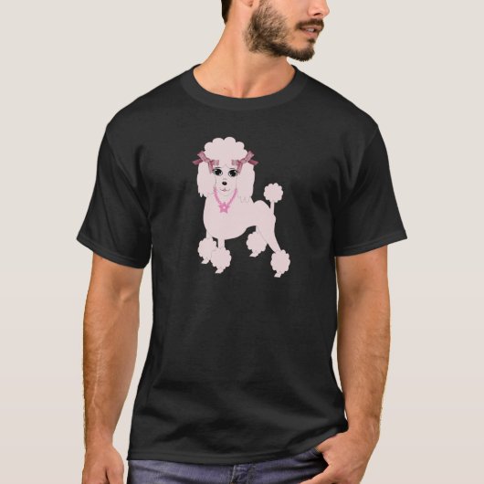 Roze canvas t-shirt (Voorkant)