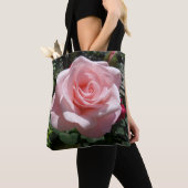 Roze Canvas tas (Dichtbij)