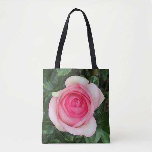 Roze Canvas tas (Voorkant)