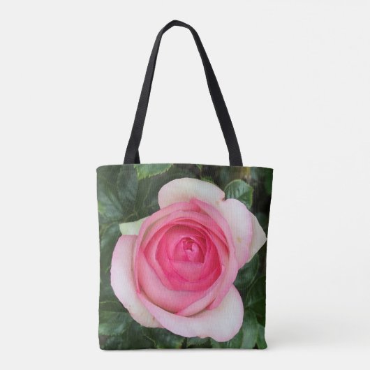 Roze Canvas tas (Achterkant)