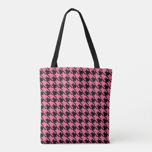 Roze Canvas tas (Achterkant)