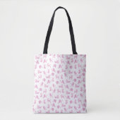 Roze Canvas tas (Voorkant)