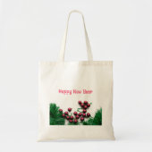 Roze Canvas tassen voor kerst Bauble (Voorkant)