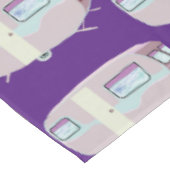 Roze caravan tafelkleed (Gekanteld)
