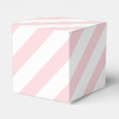 Roze Carrousel Paard Verjaardagsfeest Bedankdoosjes (Achterkant)