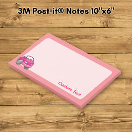 Roze Cartoon Auto Post-it® Notes