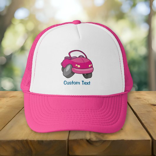 Roze Cartoon Auto Trucker Hoed Pet