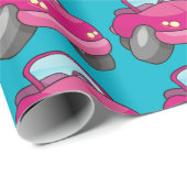 Roze Cartoon Cadeaupapier (Rol Hoek)