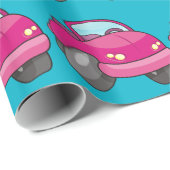 Roze Cartoon Cadeaupapier (Rol Hoek)