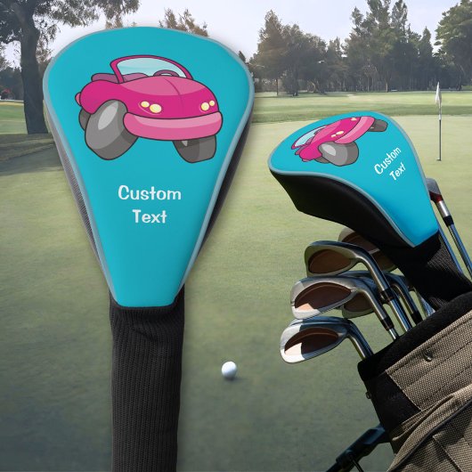 Roze Cartoon Golfheadcover