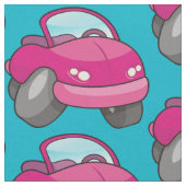 Roze Cartoon Stof (Close Up)