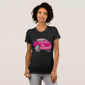 Roze Cartoon T-shirt (Voorkant volledig)