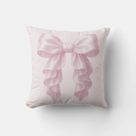 Roze Cascade Plissé Lint Elegant Verwend Girly Kussen