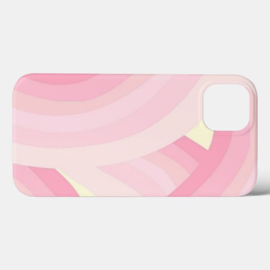 Roze Case-Mate iPhone Case (Achterkant (horizontaal))