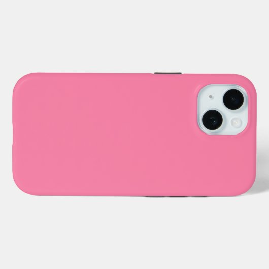 Roze Case-Mate iPhone Case (Achterkant (horizontaal))