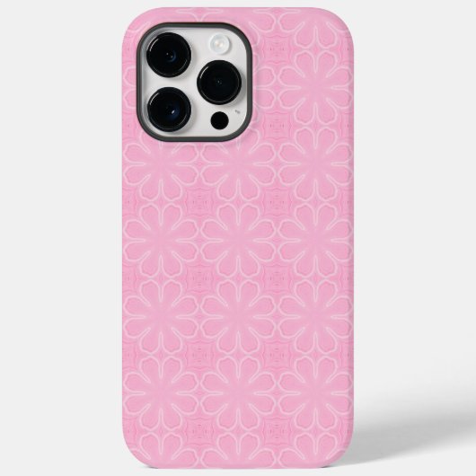 Roze Case-Mate iPhone Case (Achterkant)