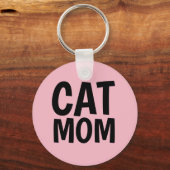 Roze CAT-sleutelketen Sleutelhanger (Voorkant)