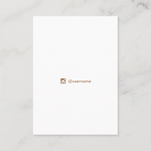 Roze Celestial Star Ketting Bracelet Display Card Visitekaartje (Achterkant)