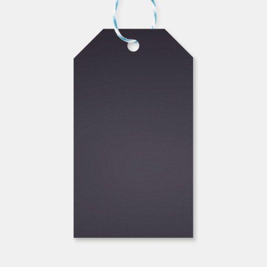 Roze Chalkboard Turtle Gift Label Cadeaulabel (Achterkant)