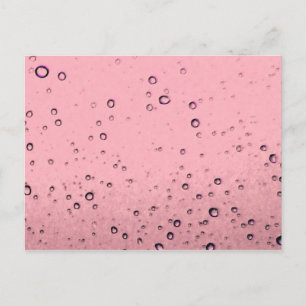 Roze Chamgagne Briefkaart