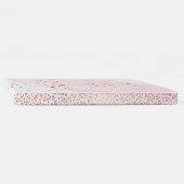 Roze Champagne Bubbles Blush Waterverf Sample Gastenboek (Rug)