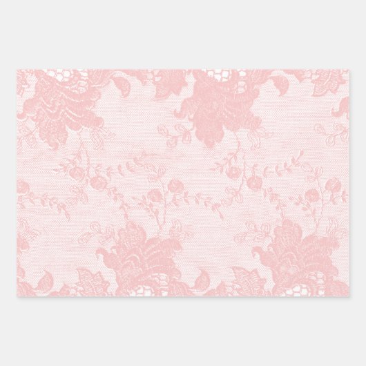  Roze Champagne Glam Inpakpapier Vel (Voorkant)