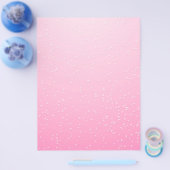 Roze champagne met kleine belletjes achtergrondkun flyer (Enkel)