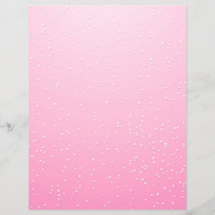 Roze champagne met kleine bubbels achtergrondkunst flyer