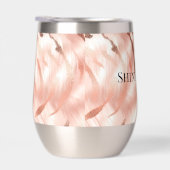 Roze Champagne Roos Glam Zebra (Rechts)