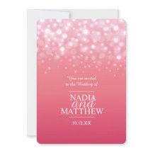 Roze champagne sparkle bubbels bruiloft