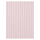 Roze champagne Toast Cheers Wedding Vrijgezellenfe Tafelkleed (Voorkant)