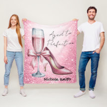 Roze Champagneglas Verouderd Tot Perfecte Verjaard
