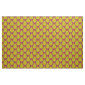 roze chartret van vogel stof (Fat Quarter)