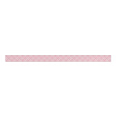 ROZE CHECK QUILT 1,5" breed Grosgrain lint (Voorkant)