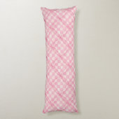 ROZE CHECK QUILT Body Kussen (Achterkant (Verticaal))
