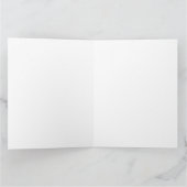 ROZE CHECK QUILT Groot Wenskaart / Wit Kaart (Binnen)