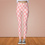 Roze checkboard leggings<br><div class="desc">Roze checkboard</div>