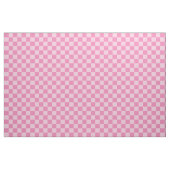 Roze checkboard stof (Fat Quarter)